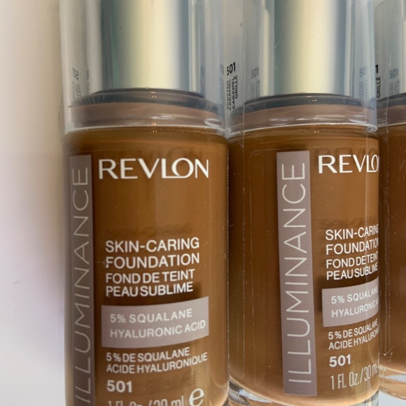 REVLON Illuminance Skin-Caring Foundation Lot Shade 501 - Picture 2 of 4